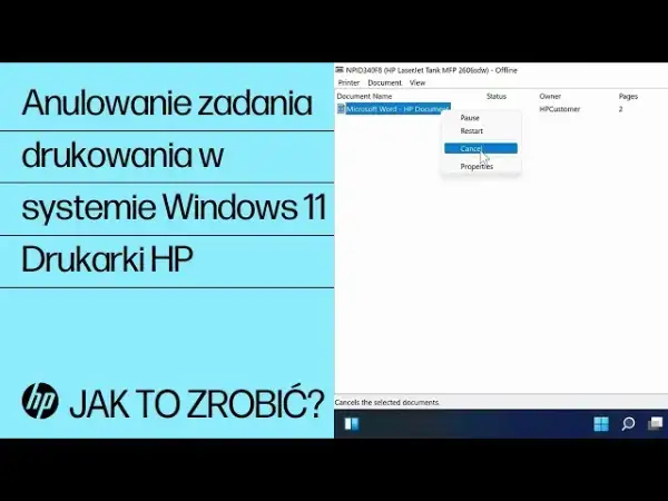 Jak anulować drukowanie? Szybkie i skuteczne rozwiązania